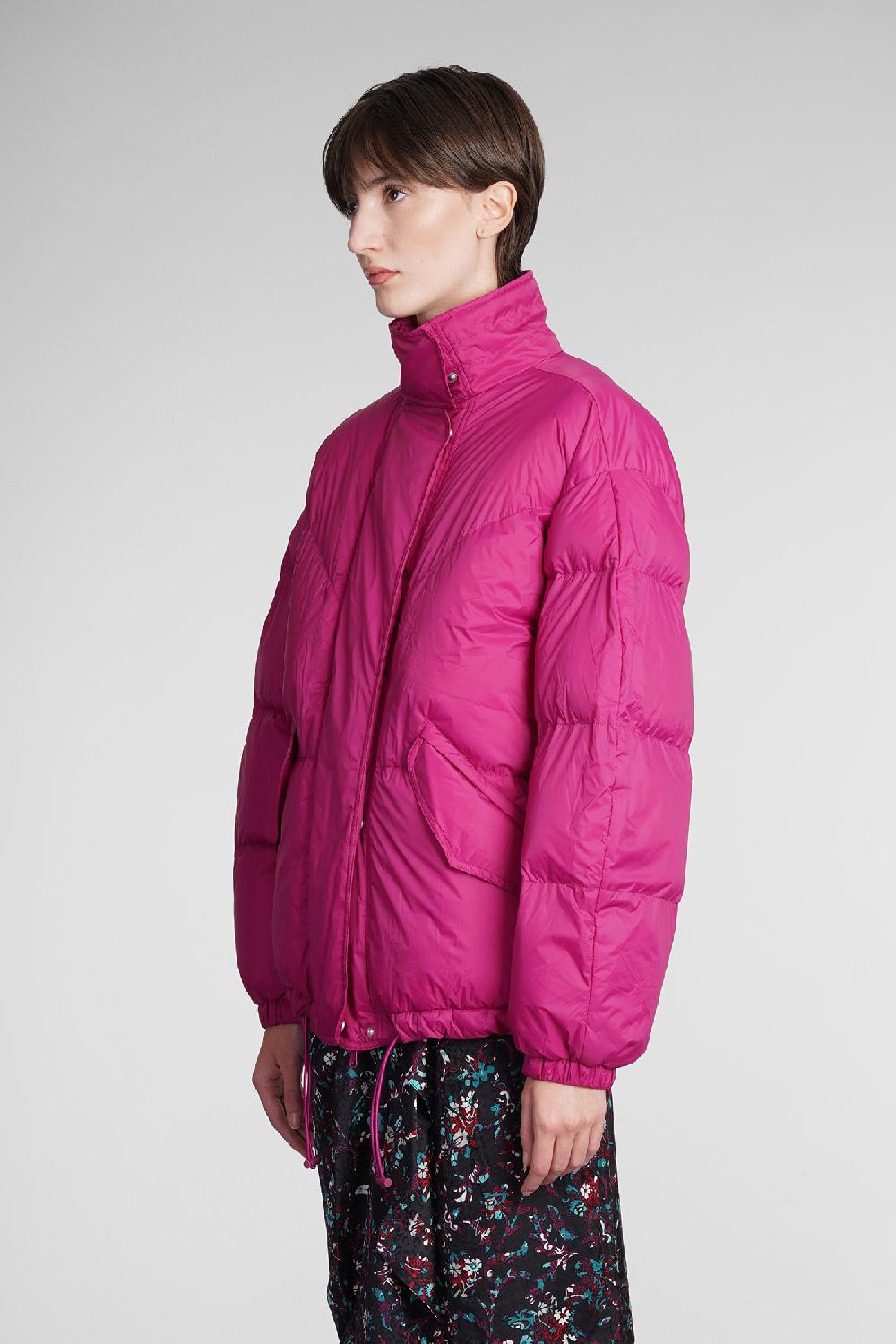 Deliberti Isabel Marant Piumino fimo in poliammide fucsia cod. 361145 - Deliberti The Luxury Shopping 50% di sconto per tempo limitato