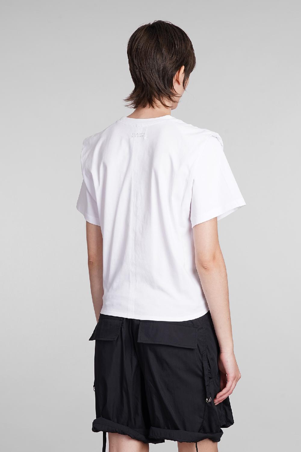 Deliberti Isabel Marant T-shirt zelikia in cotone bianco cod. 391960 - Deliberti The Luxury Shopping 2025