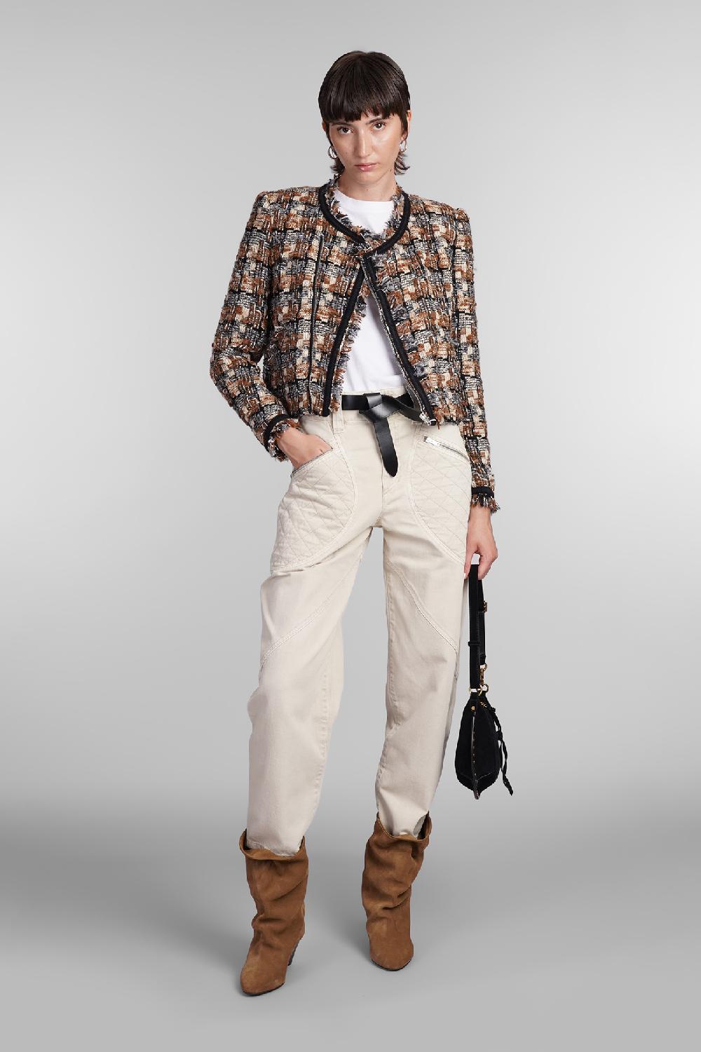 Deliberti Isabel Marant Giacca casual kerry in lana beige cod. 405193 - Deliberti The Luxury Shopping Pezzi Unici
