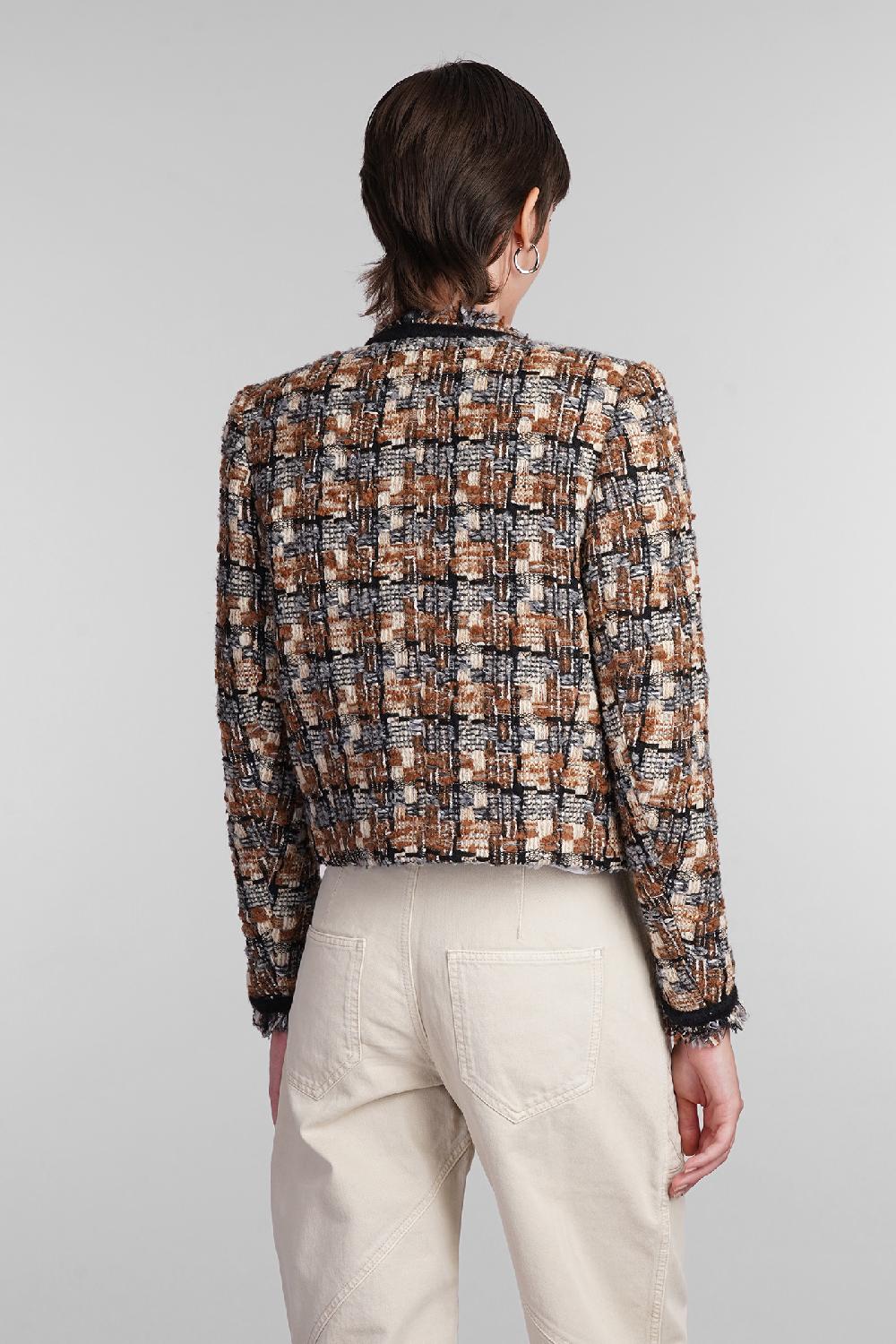 Deliberti Isabel Marant Giacca casual kerry in lana beige cod. 405193 - Deliberti The Luxury Shopping Pezzi Unici