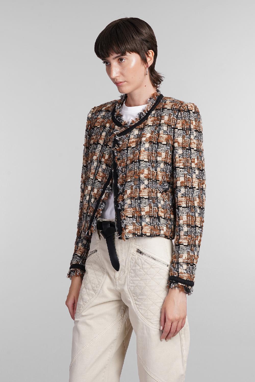 Deliberti Isabel Marant Giacca casual kerry in lana beige cod. 405193 - Deliberti The Luxury Shopping Pezzi Unici