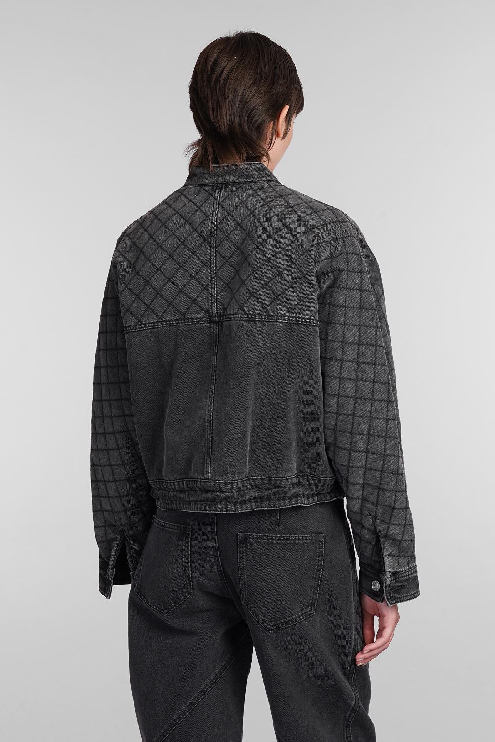 Deliberti Isabel Marant Giacche denim celiany in cotone grigio cod. 405196 - Deliberti The Luxury Shopping Negozi Online