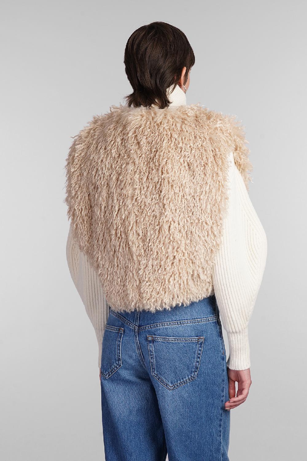 Deliberti Isabel Marant Pelliccia florana in poliestere beige cod. 405197 - Deliberti The Luxury Shopping Acquista Ora