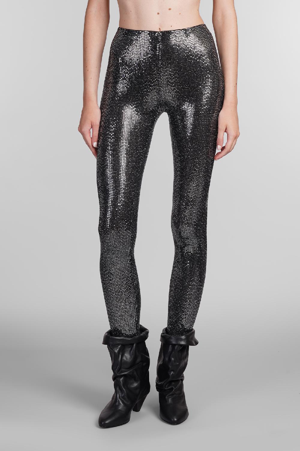 Deliberti Isabel Marant Leggings joshua in nylon argento cod. 405215 - Deliberti The Luxury Shopping Affare Del Giorno