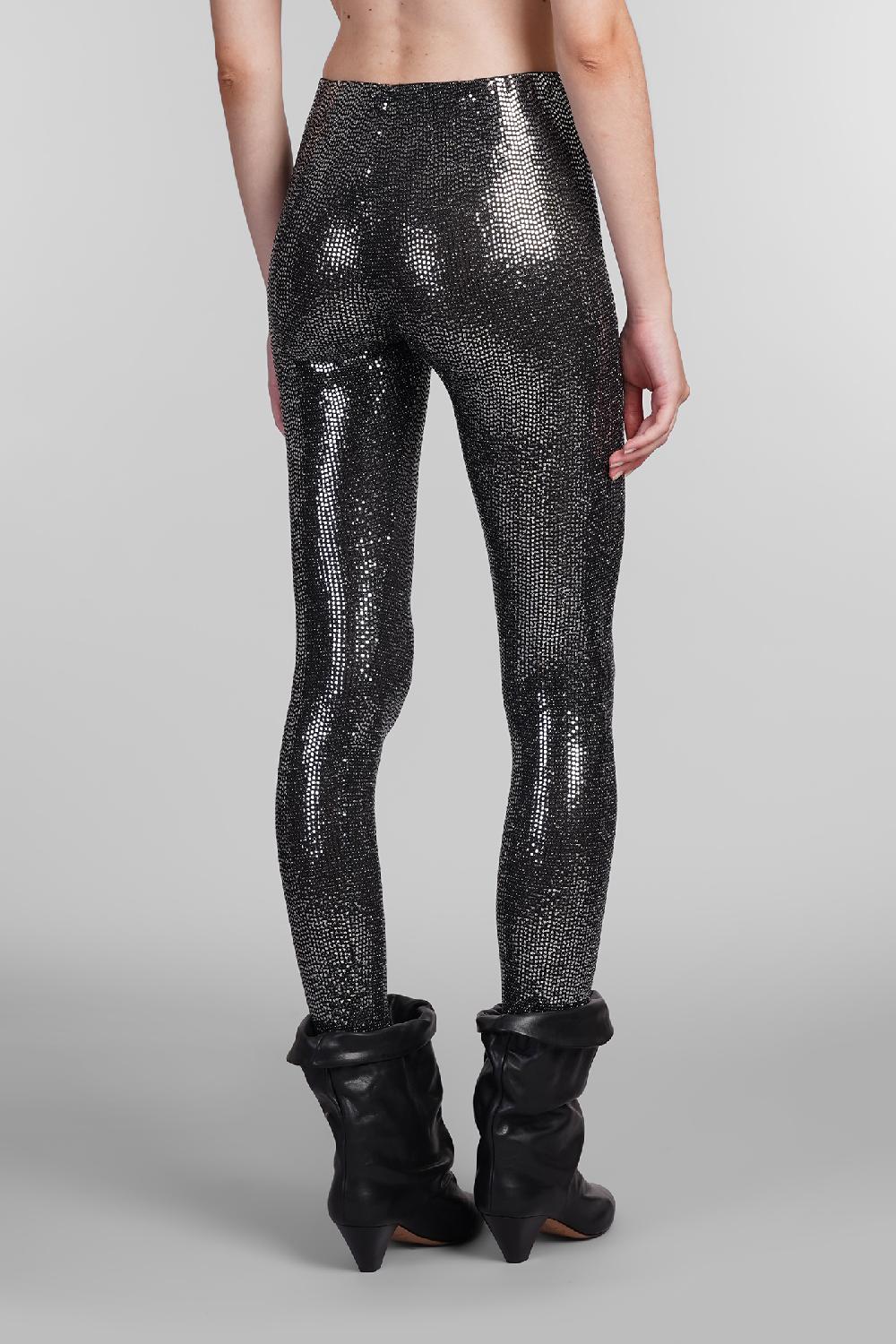 Deliberti Isabel Marant Leggings joshua in nylon argento cod. 405215 - Deliberti The Luxury Shopping Affare Del Giorno