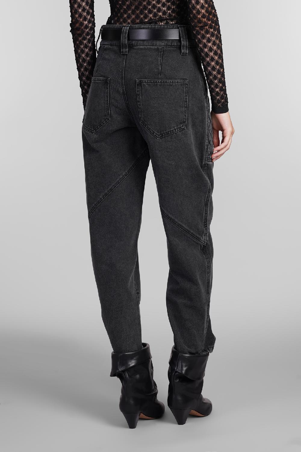 Deliberti Isabel Marant Jeans catarina in cotone grigio cod. 405216 - Deliberti The Luxury Shopping Prezzo Ridotto