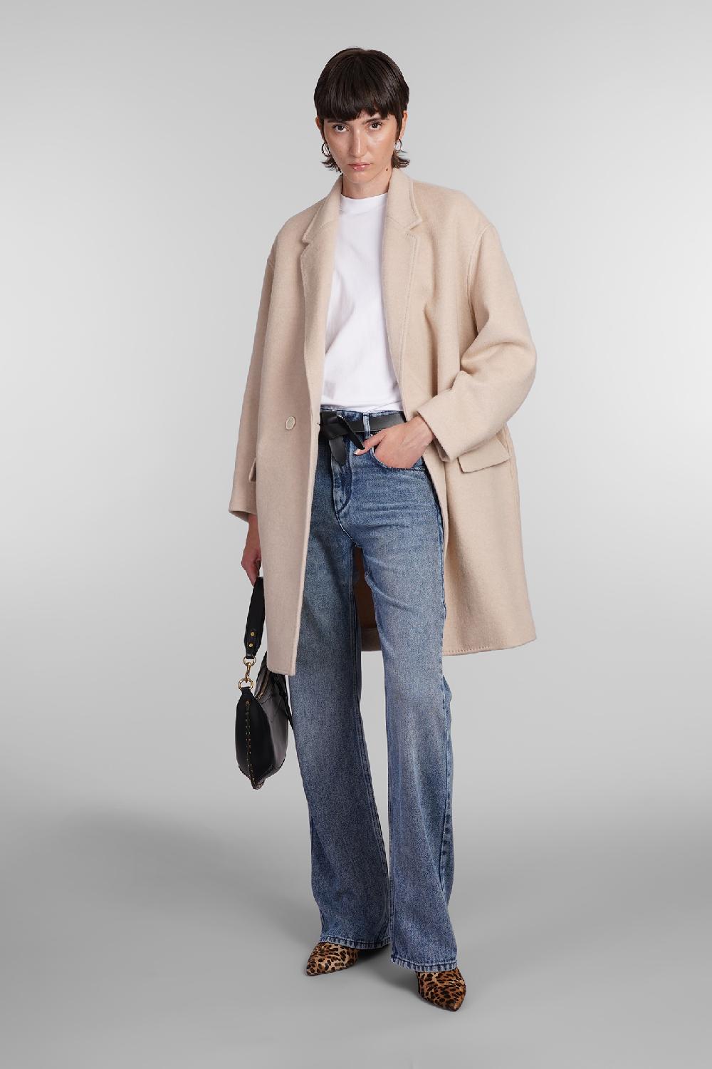 Deliberti Isabel Marant Jeans belvira in cotone blu cod. 405219 - Deliberti The Luxury Shopping Novità