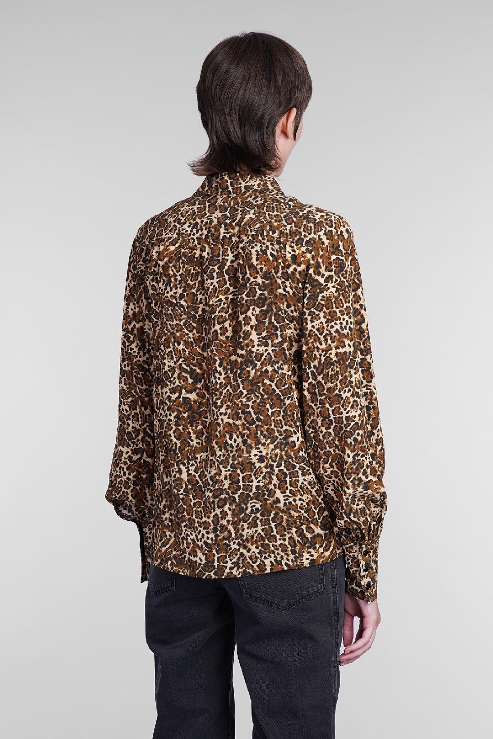 Deliberti Isabel Marant Camicia teysa in seta animalier cod. 405932 - Deliberti The Luxury Shopping Presa