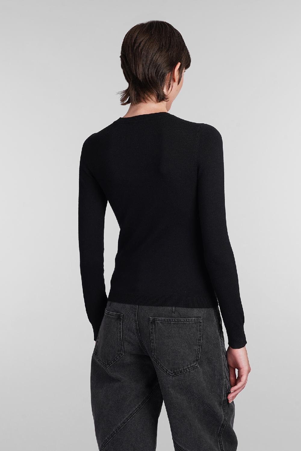 Deliberti Isabel Marant Maglia gio in viscosa nera cod. 402772 - Deliberti The Luxury Shopping Vendita Economica