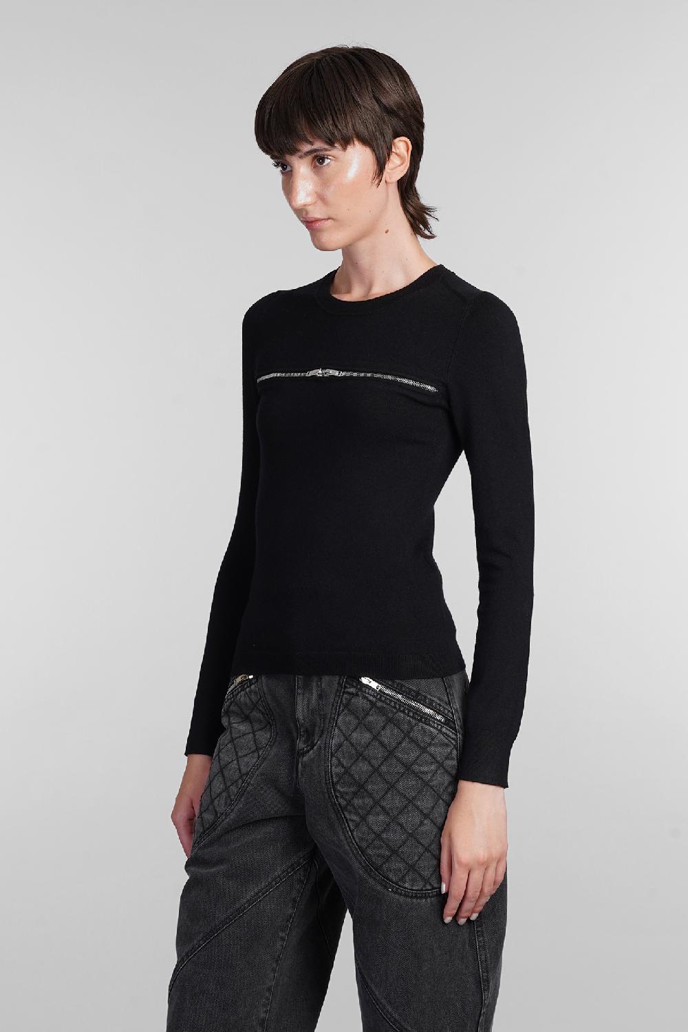 Deliberti Isabel Marant Maglia gio in viscosa nera cod. 402772 - Deliberti The Luxury Shopping Vendita Economica