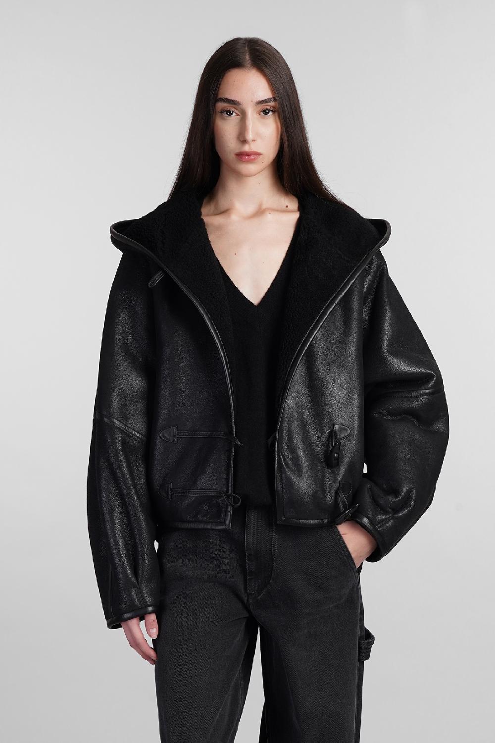 Deliberti Isabel Marant Montone amiel in pelle nera cod. 407736 - Deliberti The Luxury Shopping Vendite Flash