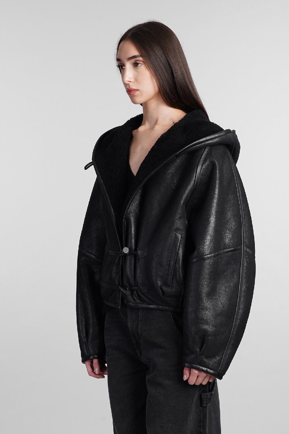 Deliberti Isabel Marant Montone amiel in pelle nera cod. 407736 - Deliberti The Luxury Shopping Vendite Flash