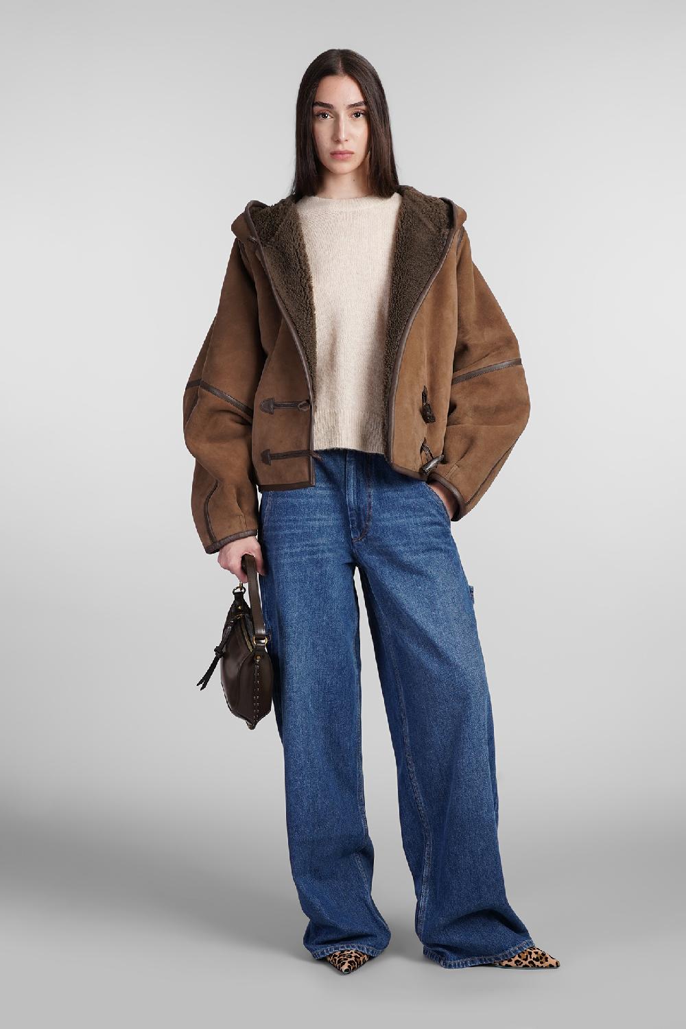 Deliberti Isabel Marant Montone amiel in pelle marrone cod. 407737 - Deliberti The Luxury Shopping Negozio