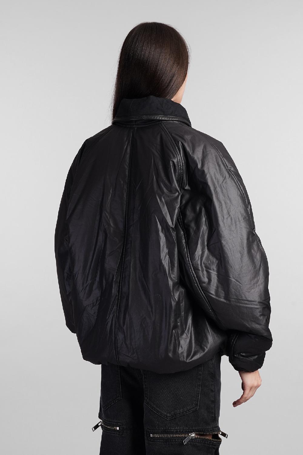 Deliberti Isabel Marant Piumino kimberly in poliestere nero cod. 407738 - Deliberti The Luxury Shopping In Saldo