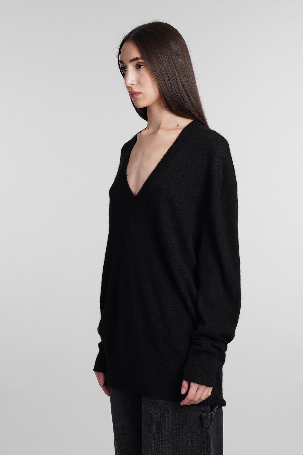Deliberti Isabel Marant Maglia larana in lana nera cod. 407745 - Deliberti The Luxury Shopping Spedizione gratuita
