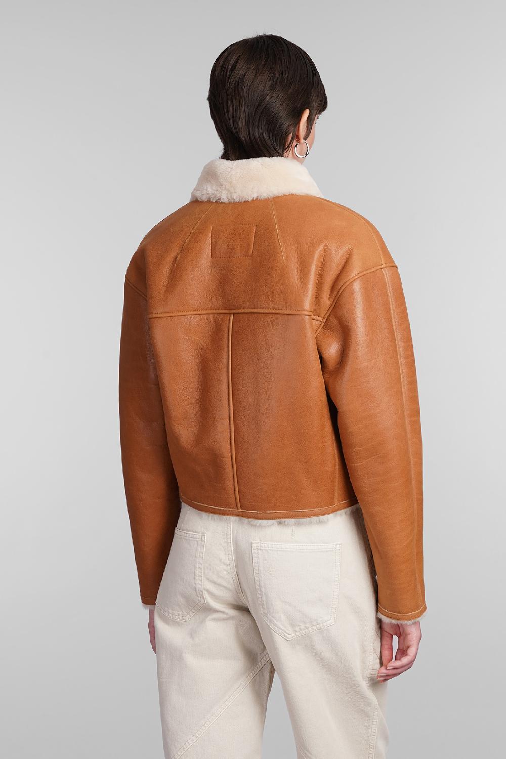 Deliberti Isabel Marant Montone eriana in pelle cuoio naturale cod. 405191 - Deliberti The Luxury Shopping Offerta speciale