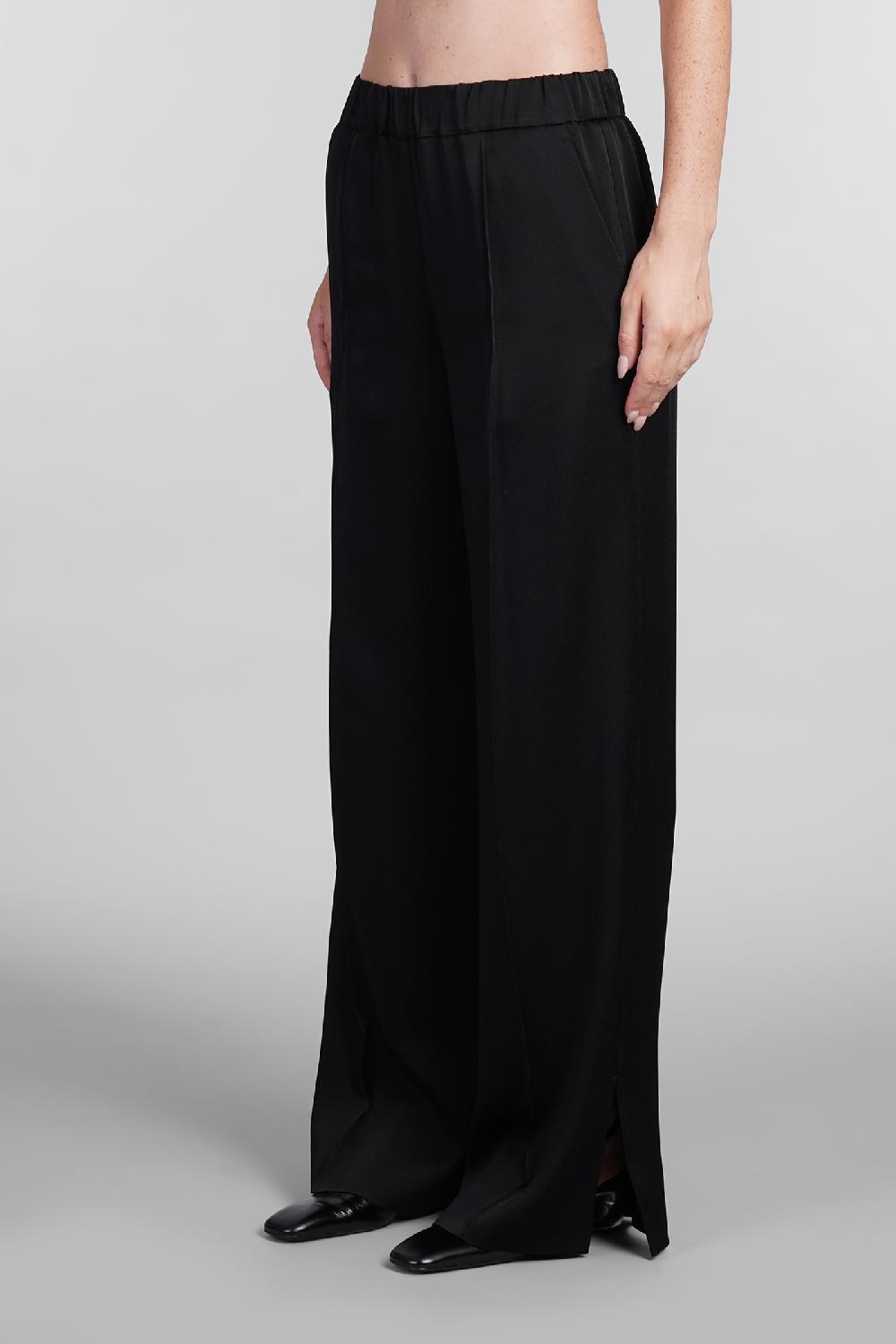 Deliberti Jil Sander Pantalone in acetato nero cod. 393232 - Deliberti The Luxury Shopping Comprare a buon mercato