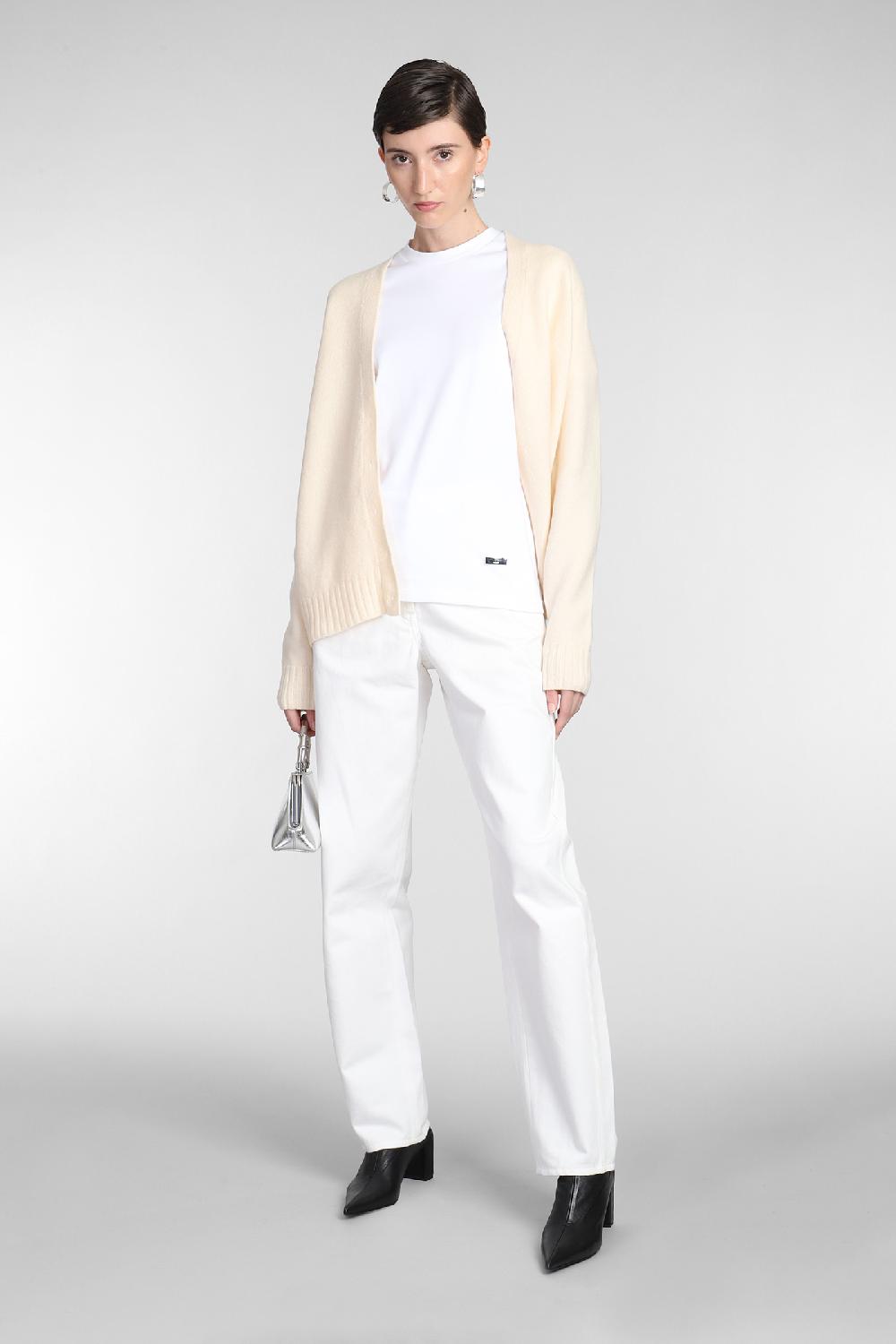 Deliberti Jil Sander T-shirt in cotone bianco cod. 381766 - Deliberti The Luxury Shopping Flash Sale
