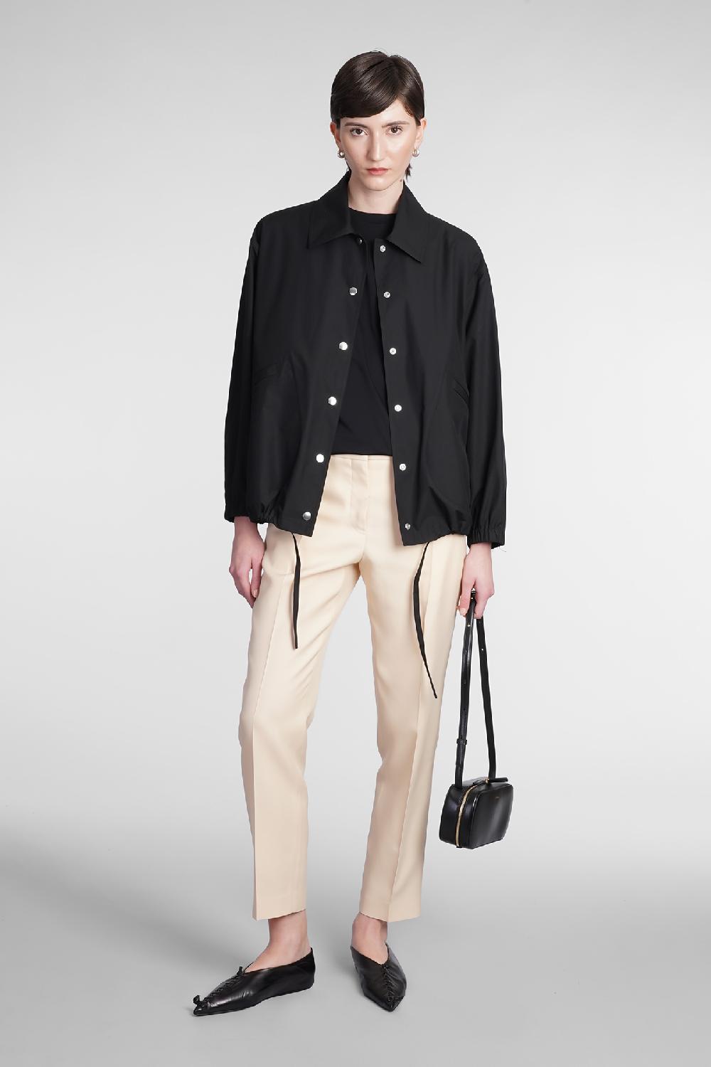 Deliberti Jil Sander T-shirt in cotone nero cod. 368298 - Deliberti The Luxury Shopping Offerta esclusiva