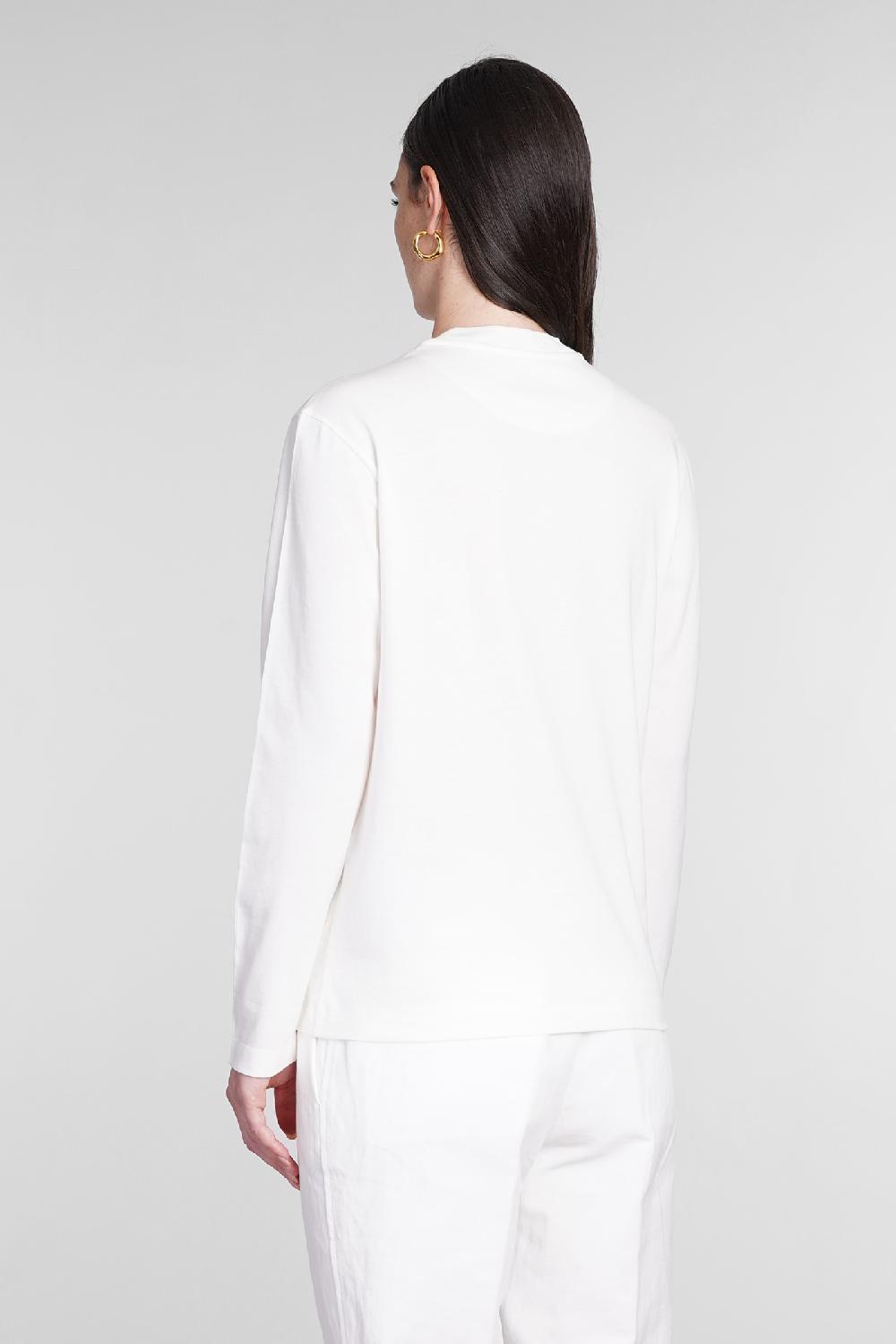 Deliberti Jil Sander T-shirt 3-pack in cotone bianco cod. 381069 - Deliberti The Luxury Shopping Vendite stagionali
