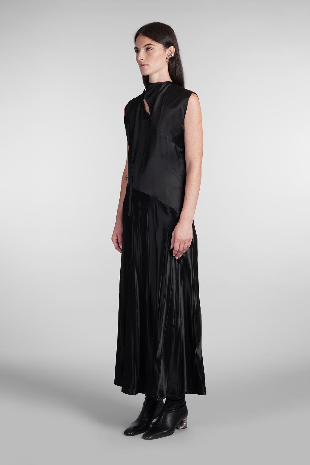 Deliberti Jil Sander Abito in cupro nero cod. 405286 - Deliberti The Luxury Shopping Offerta Giorno del Papà