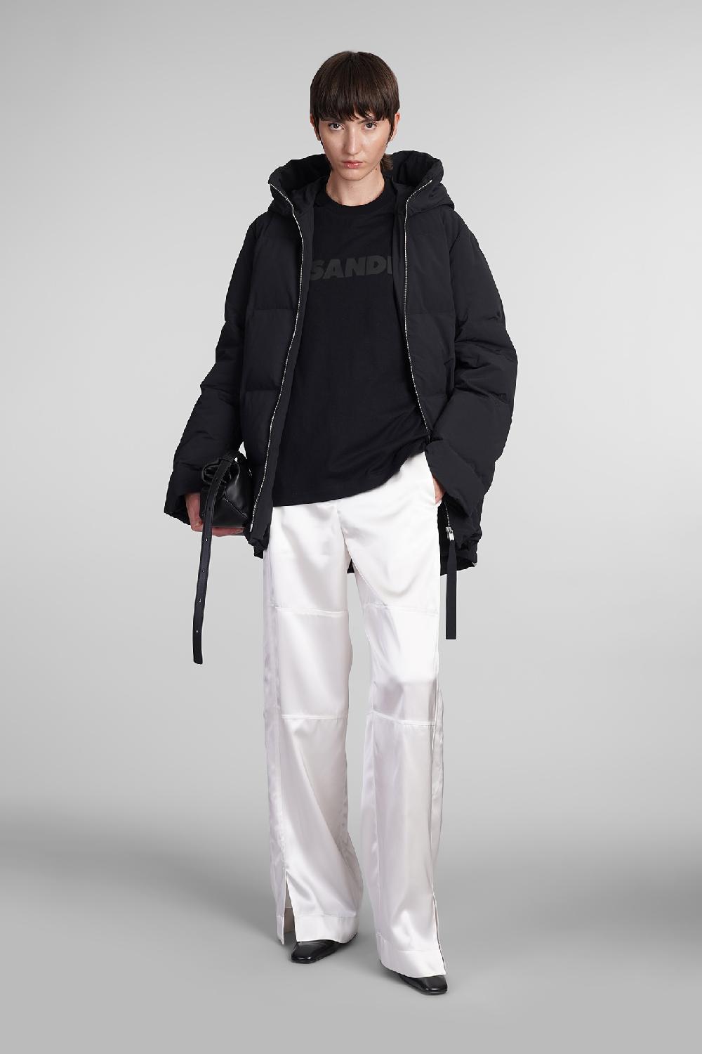 Deliberti Jil Sander Pantalone in viscosa bianca cod. 408921 - Deliberti The Luxury Shopping Offerta San Valentino