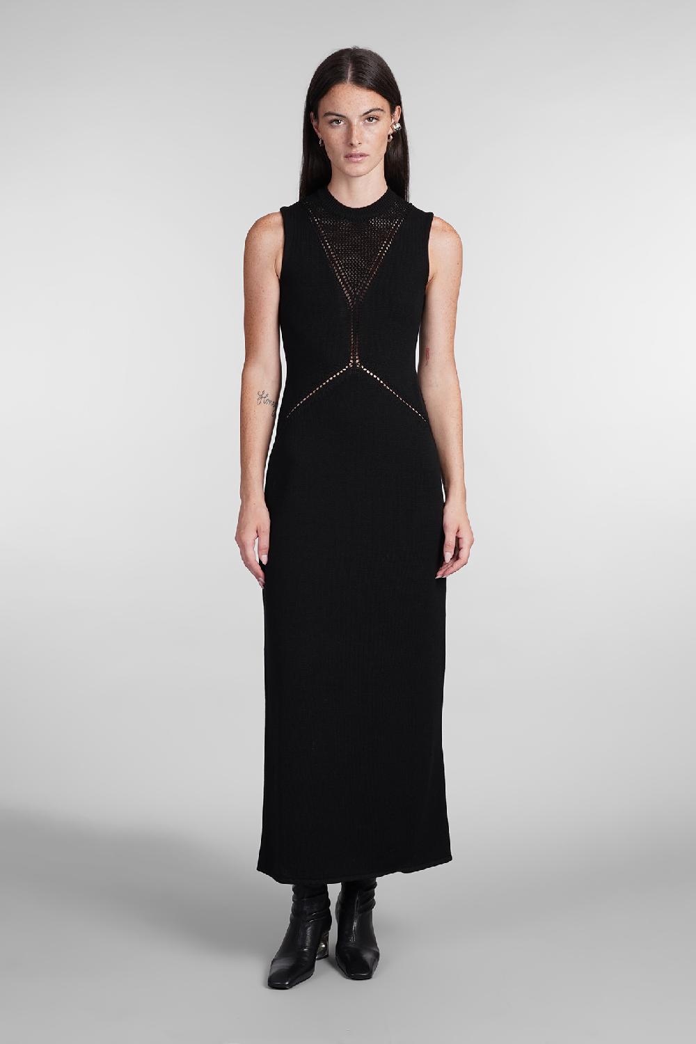 Deliberti Jil Sander Abito in cotone nero cod. 404764 - Deliberti The Luxury Shopping