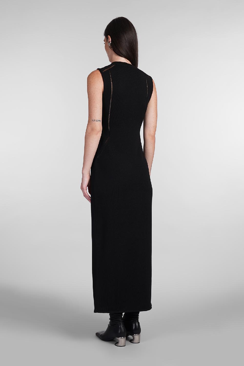 Deliberti Jil Sander Abito in cotone nero cod. 404764 - Deliberti The Luxury Shopping Offerta Anniversario