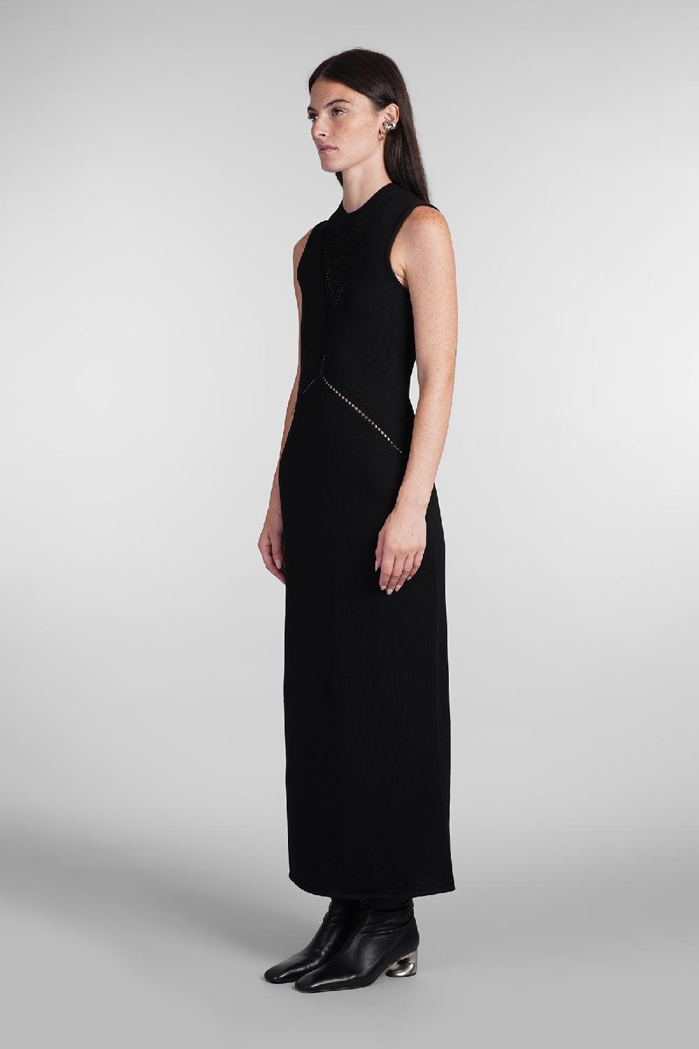 Deliberti Jil Sander Abito in cotone nero cod. 404764 - Deliberti The Luxury Shopping Offerta Anniversario