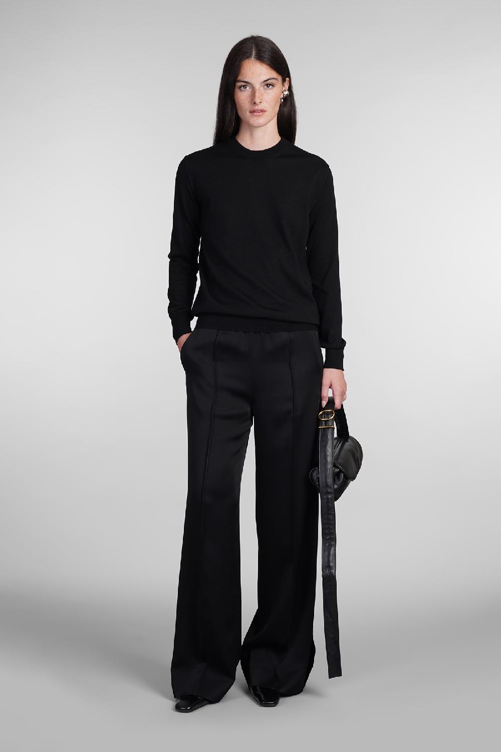 Deliberti Jil Sander Maglia in lana nera cod. 404771 - Deliberti The Luxury Shopping Latest fashion