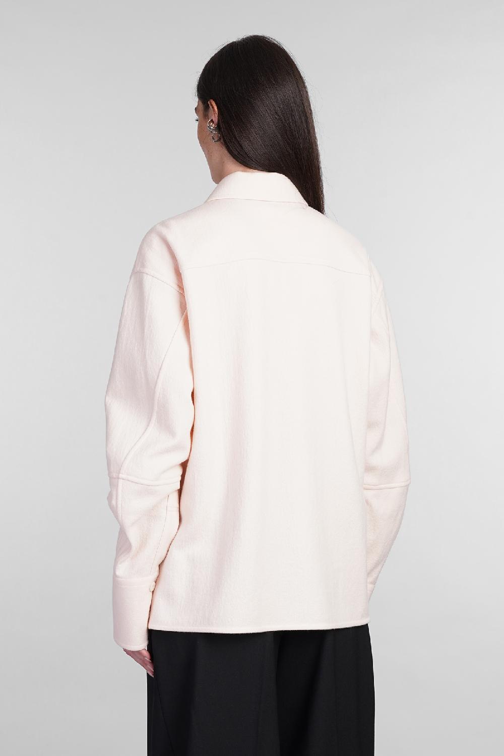 Deliberti Jil Sander Camicia in viscosa rosa cod. 404785 - Deliberti The Luxury Shopping Enormi risparmi