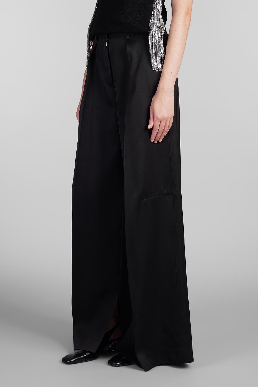 Deliberti Jil Sander Pantalone in seta nera cod. 409386 - Deliberti The Luxury Shopping Prezzo basso