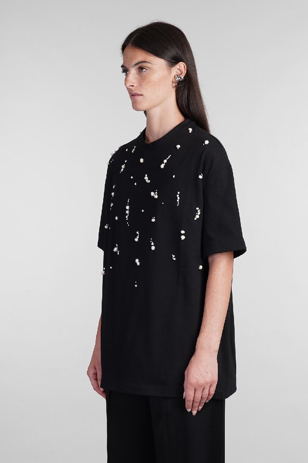 Deliberti Jil Sander T-shirt in cotone nero cod. 404790 - Deliberti The Luxury Shopping ACQUISTA ORA