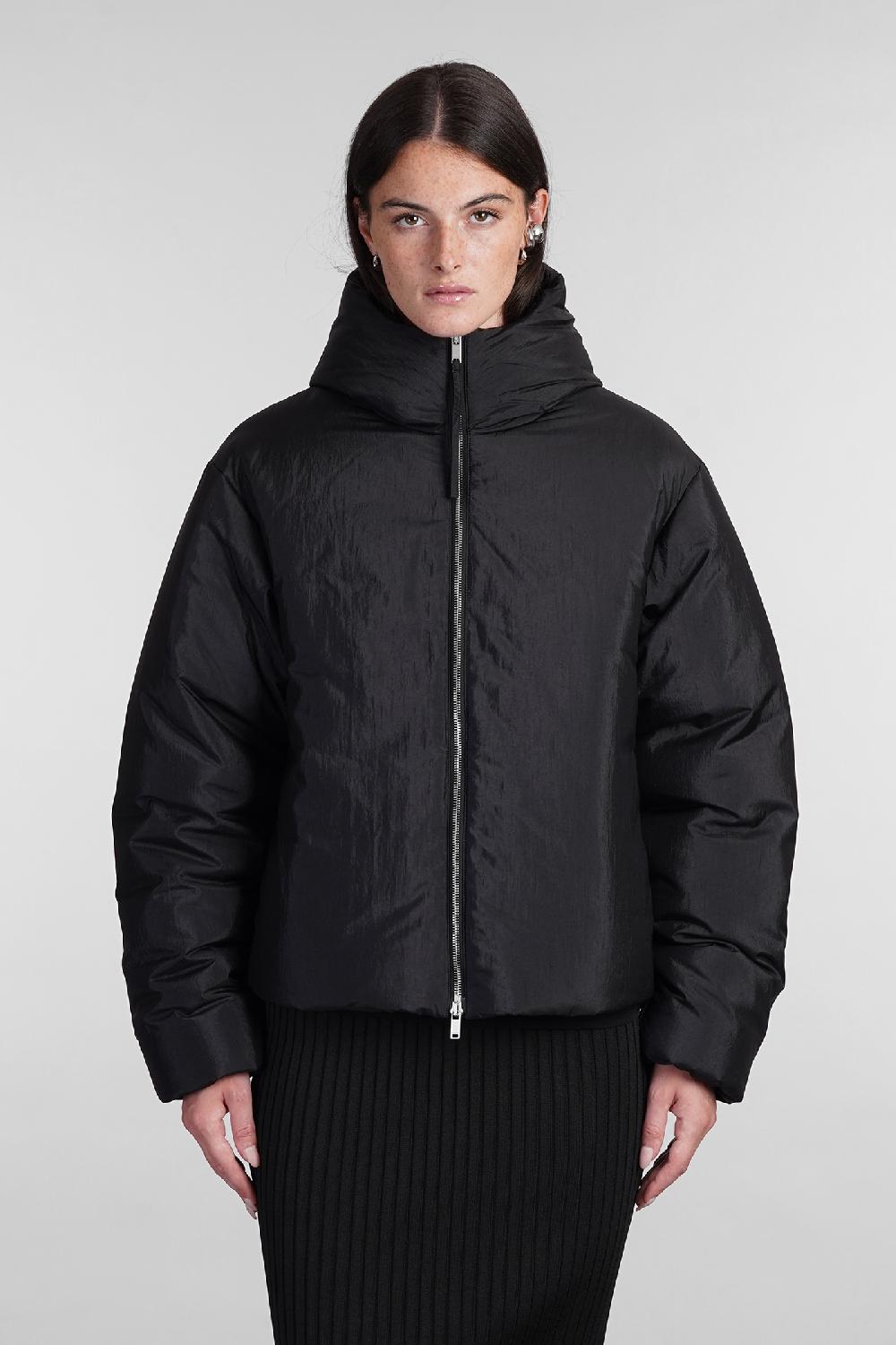 Deliberti Jil Sander Piumino in poliammide nera cod. 404792 - Deliberti The Luxury Shopping Ultimi due giorni