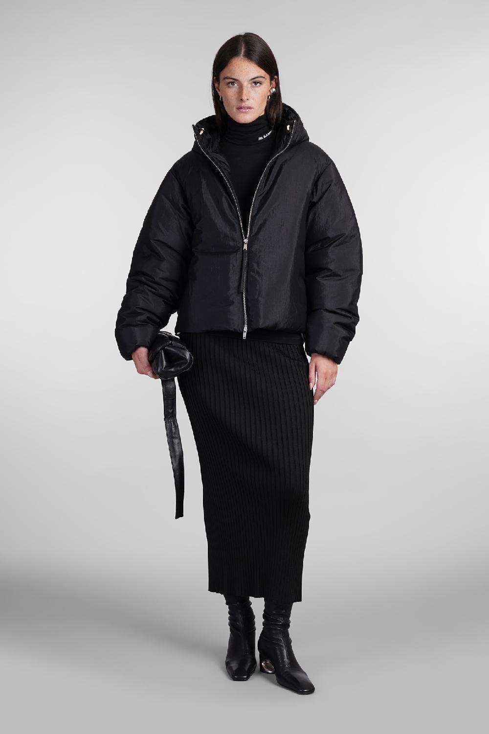Deliberti Jil Sander Piumino in poliammide nera cod. 404792 - Deliberti The Luxury Shopping Ultimi due giorni