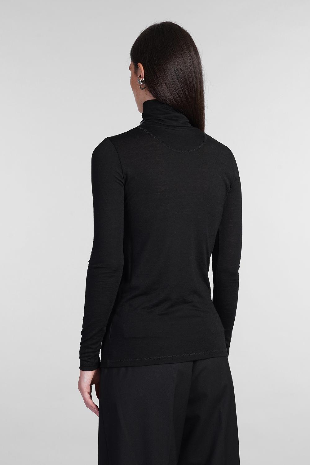 Deliberti Jil Sander Maglia in lana nera cod. 404794 - Deliberti The Luxury Shopping Promozione temporanea