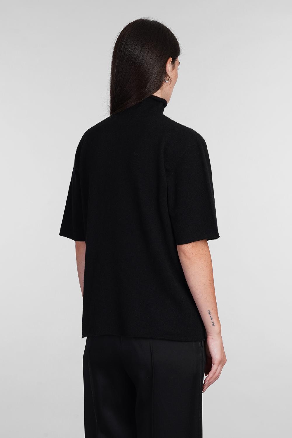 Deliberti Jil Sander Maglia in lana nera cod. 404796 - Deliberti The Luxury Shopping Fino al 65% di sconto