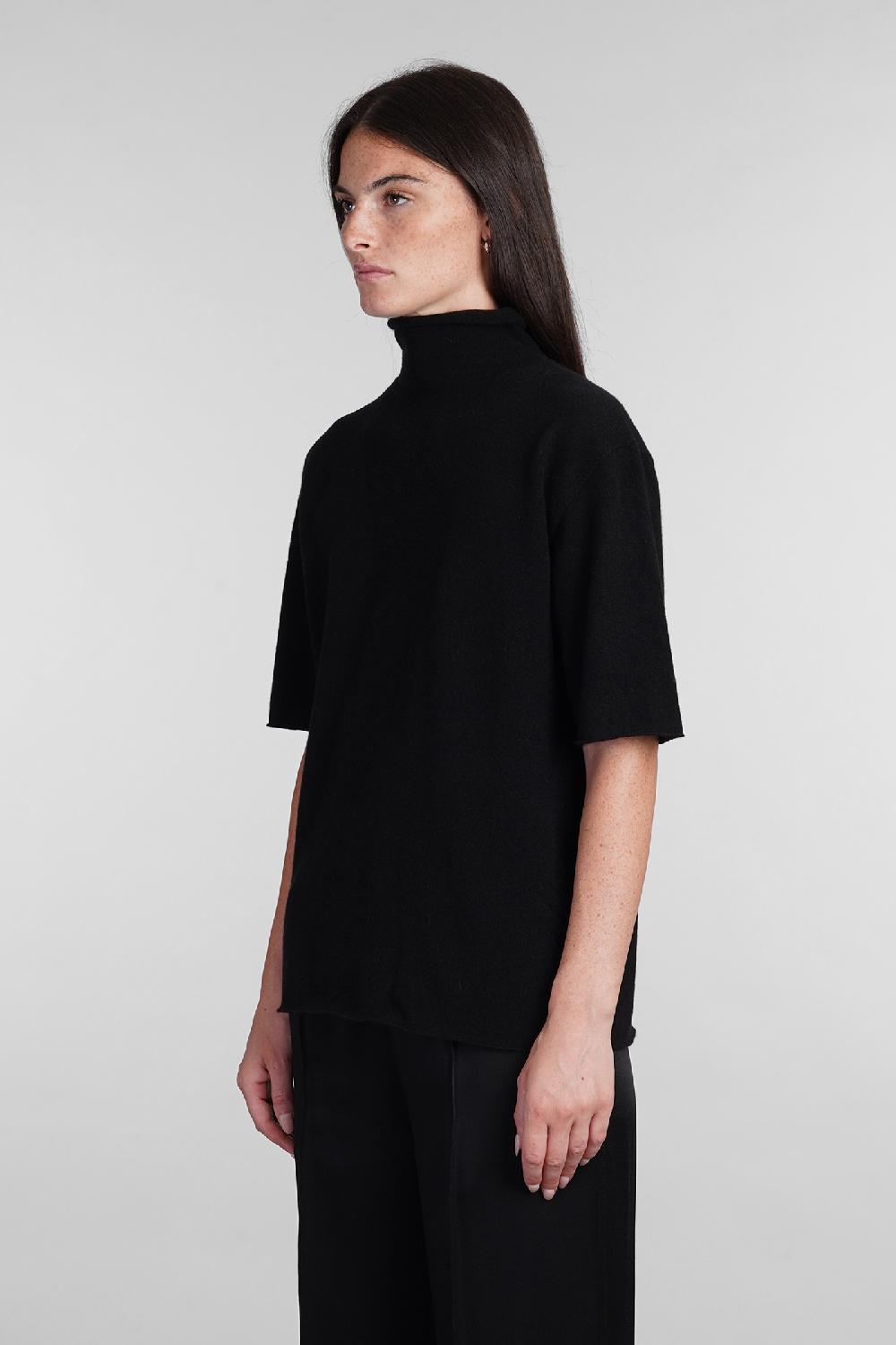 Deliberti Jil Sander Maglia in lana nera cod. 404796 - Deliberti The Luxury Shopping Fino al 65% di sconto