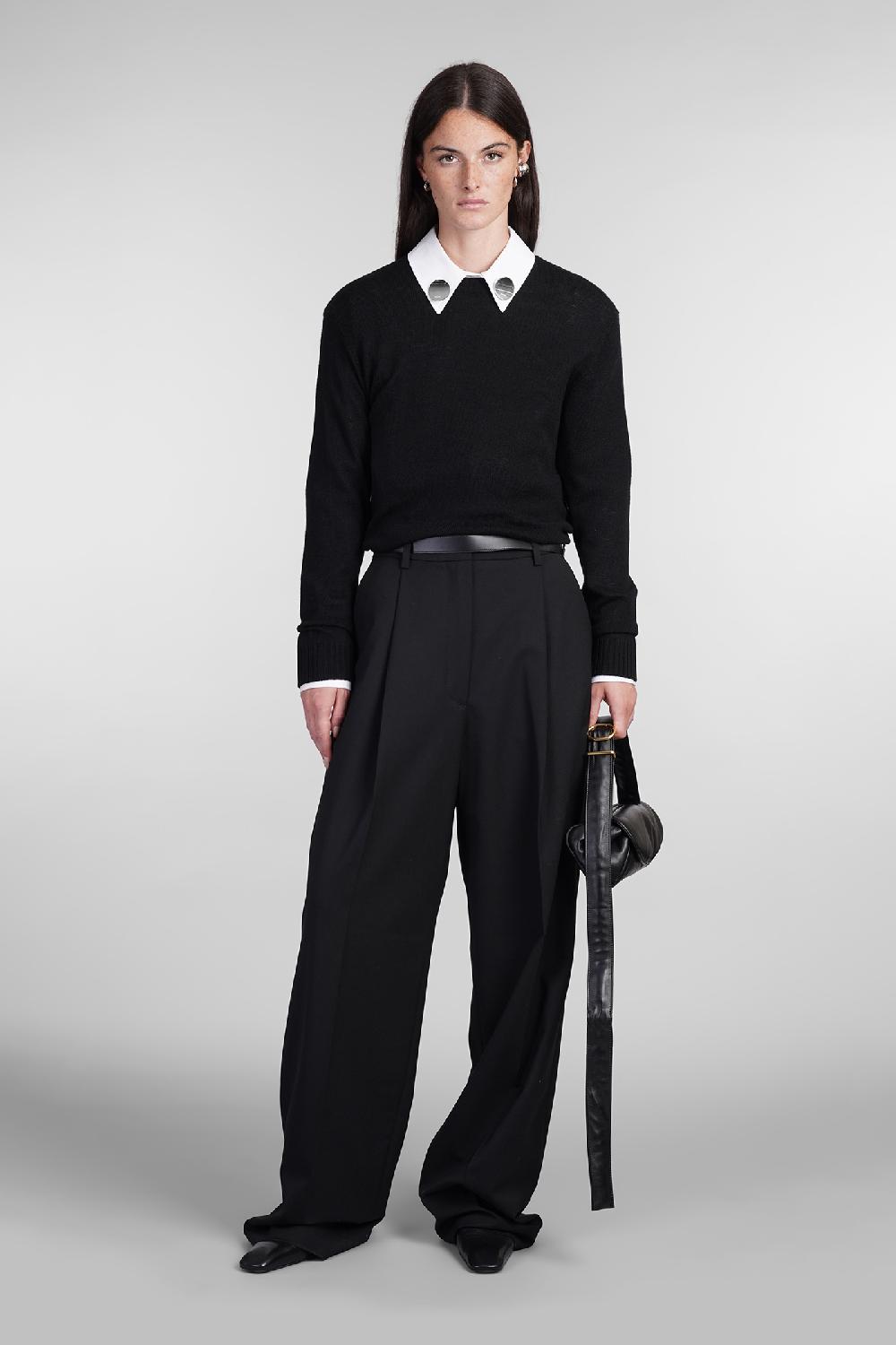 Deliberti Jil Sander Maglia in lana nera cod. 404797 - Deliberti The Luxury Shopping Only for today