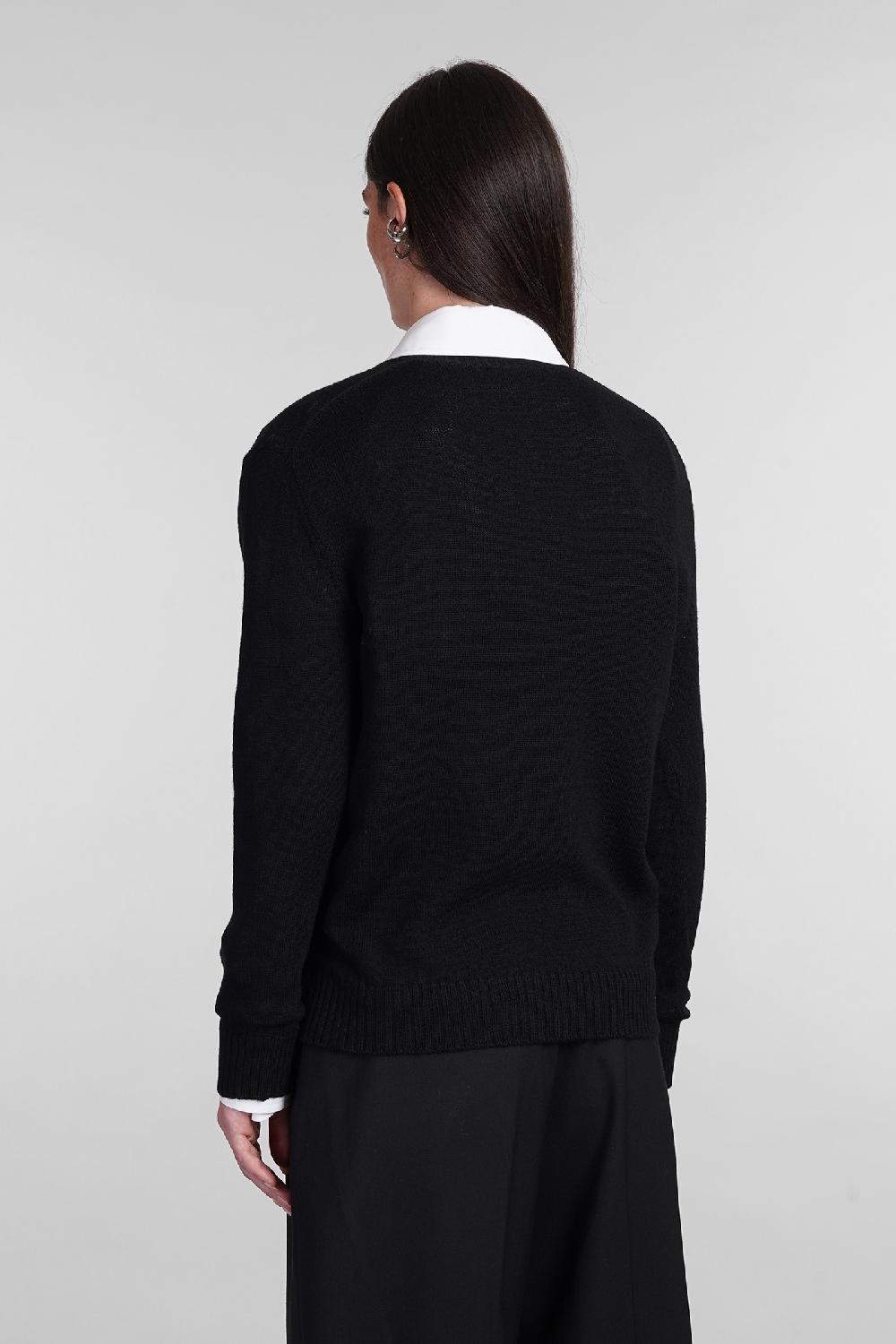 Deliberti Jil Sander Maglia in lana nera cod. 404797 - Deliberti The Luxury Shopping Only for today