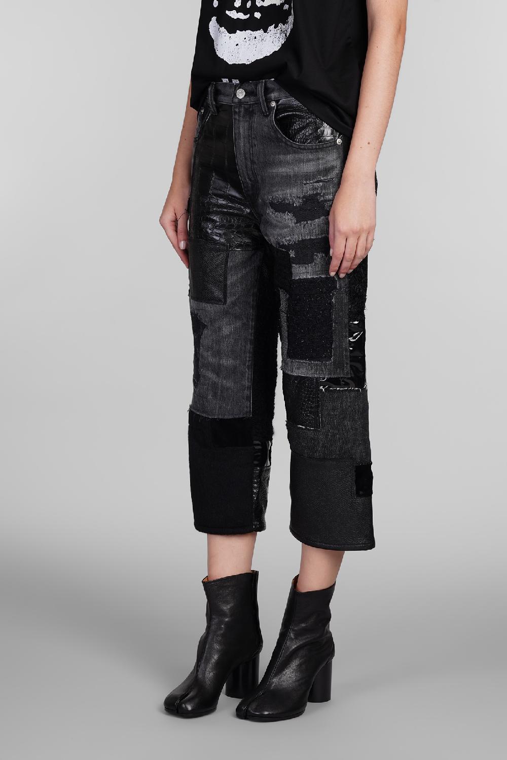 Deliberti Junya watanabe Jeans in cotone nero cod. 407132 - Deliberti The Luxury Shopping Discount Store per i nuovi prodotti