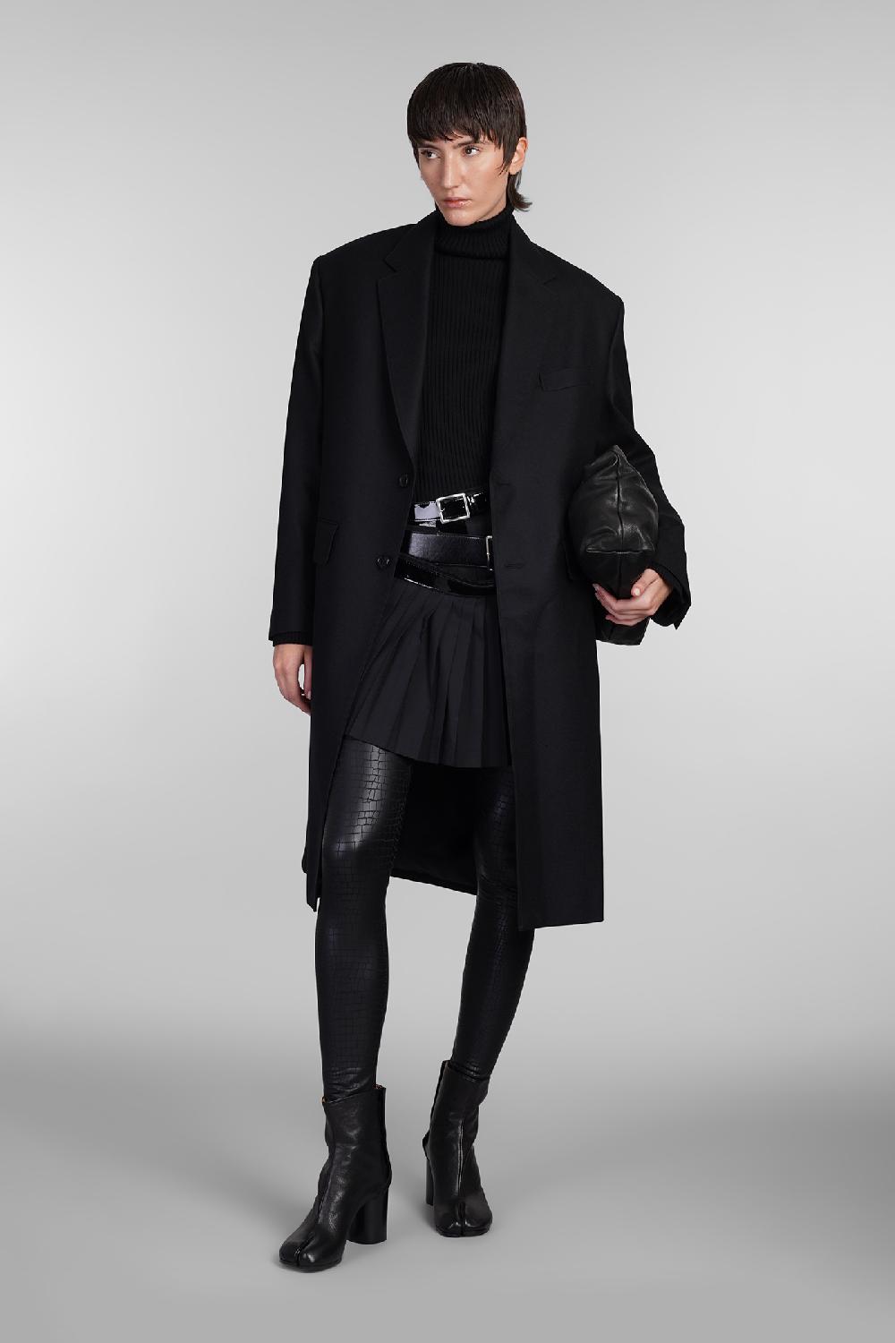 Deliberti Junya watanabe Leggings in poliestere nero cod. 406918 - Deliberti The Luxury Shopping Trasporto libero internazionale