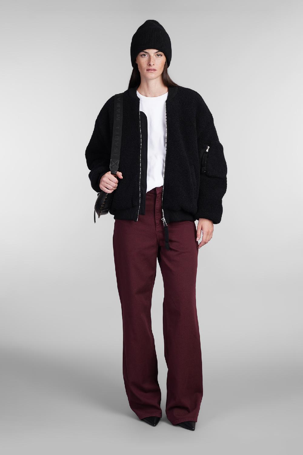 Deliberti Laneus Bomber in lana nera cod. 404475 - Deliberti The Luxury Shopping Esporta salva