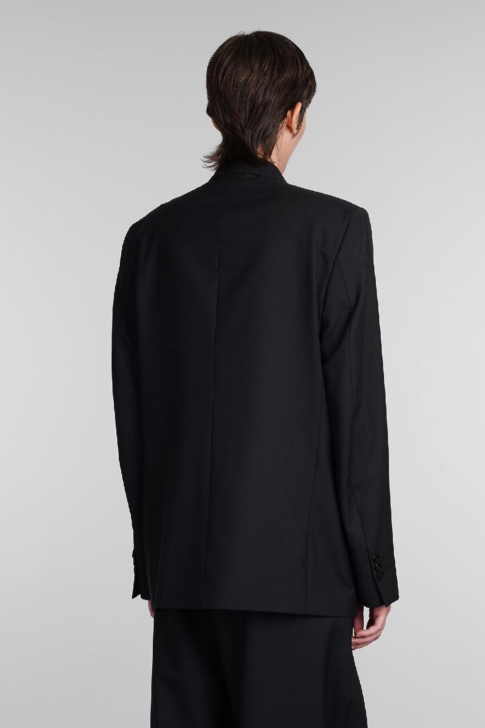 Deliberti Laneus Blazer in lana nera cod. 407319 - Deliberti The Luxury Shopping 50% di sconto per tempo limitato