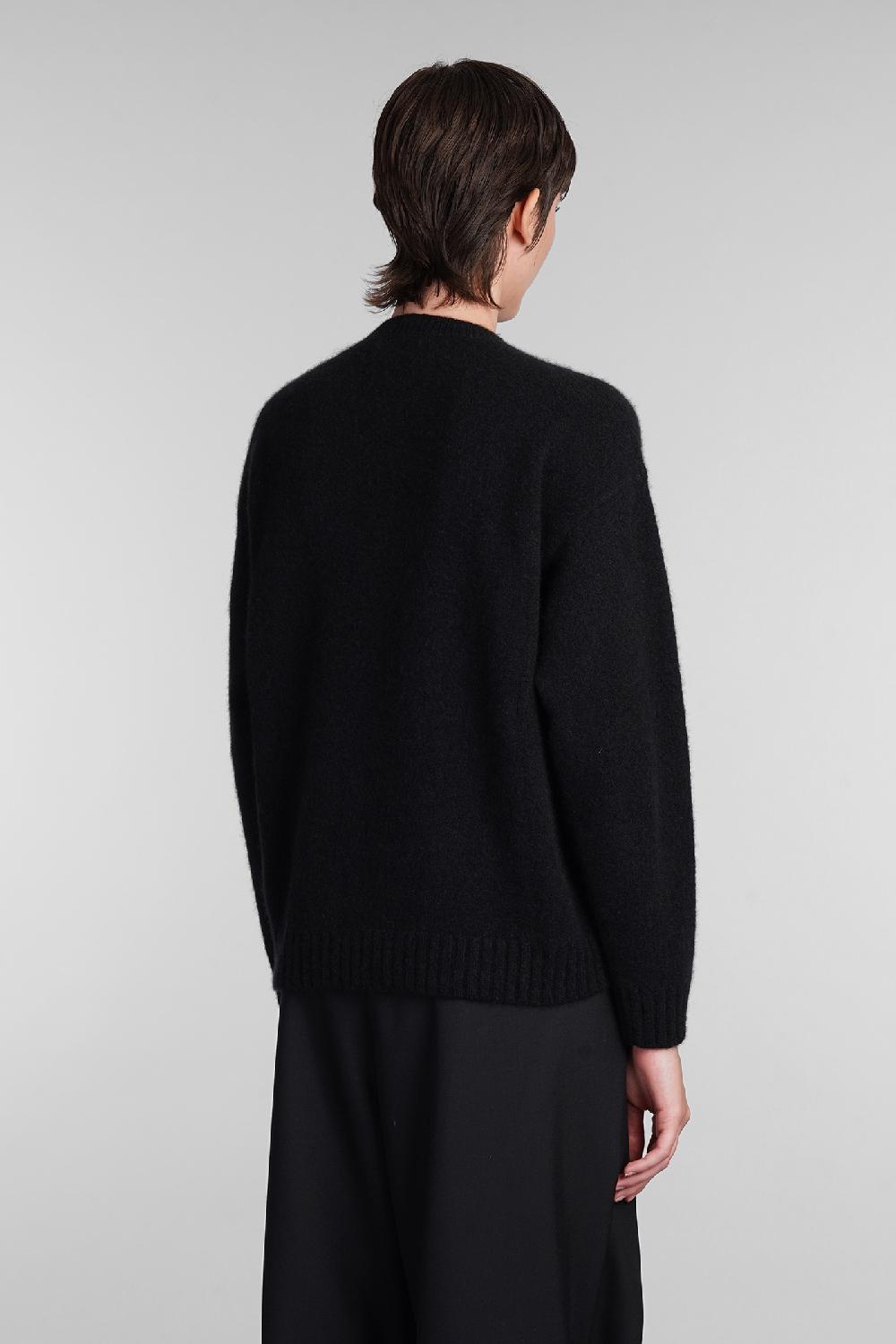 Deliberti Laneus Maglia in cashmere nera cod. 407322 - Deliberti The Luxury Shopping Italy