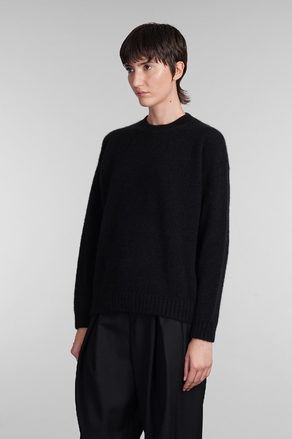 Deliberti Laneus Maglia in cashmere nera cod. 407322 - Deliberti The Luxury Shopping Italy