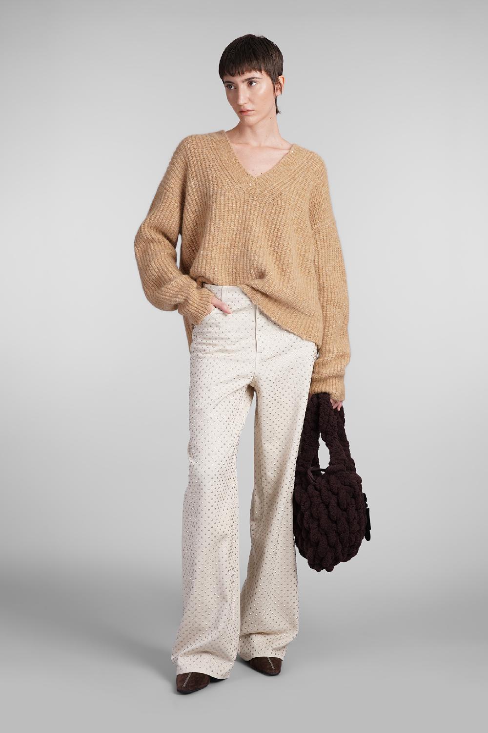 Deliberti Laneus Maglia in cashmere cammello cod. 407323 - Deliberti The Luxury Shopping Italia