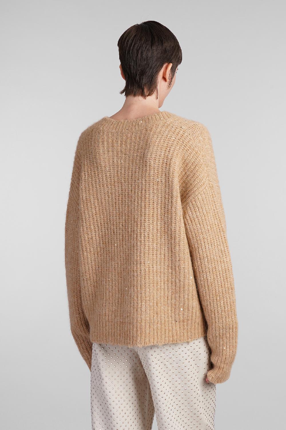 Deliberti Laneus Maglia in cashmere cammello cod. 407323 - Deliberti The Luxury Shopping Italia