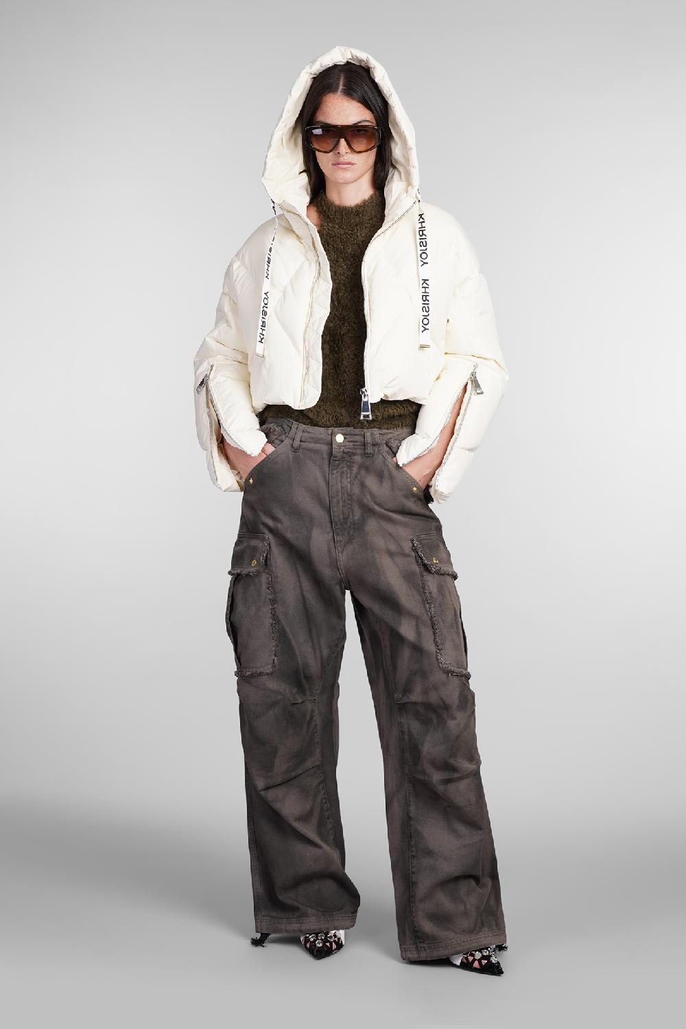 Deliberti Khrisjoy Piumino in poliestere beige cod. 402839 - Deliberti The Luxury Shopping Negozi Online