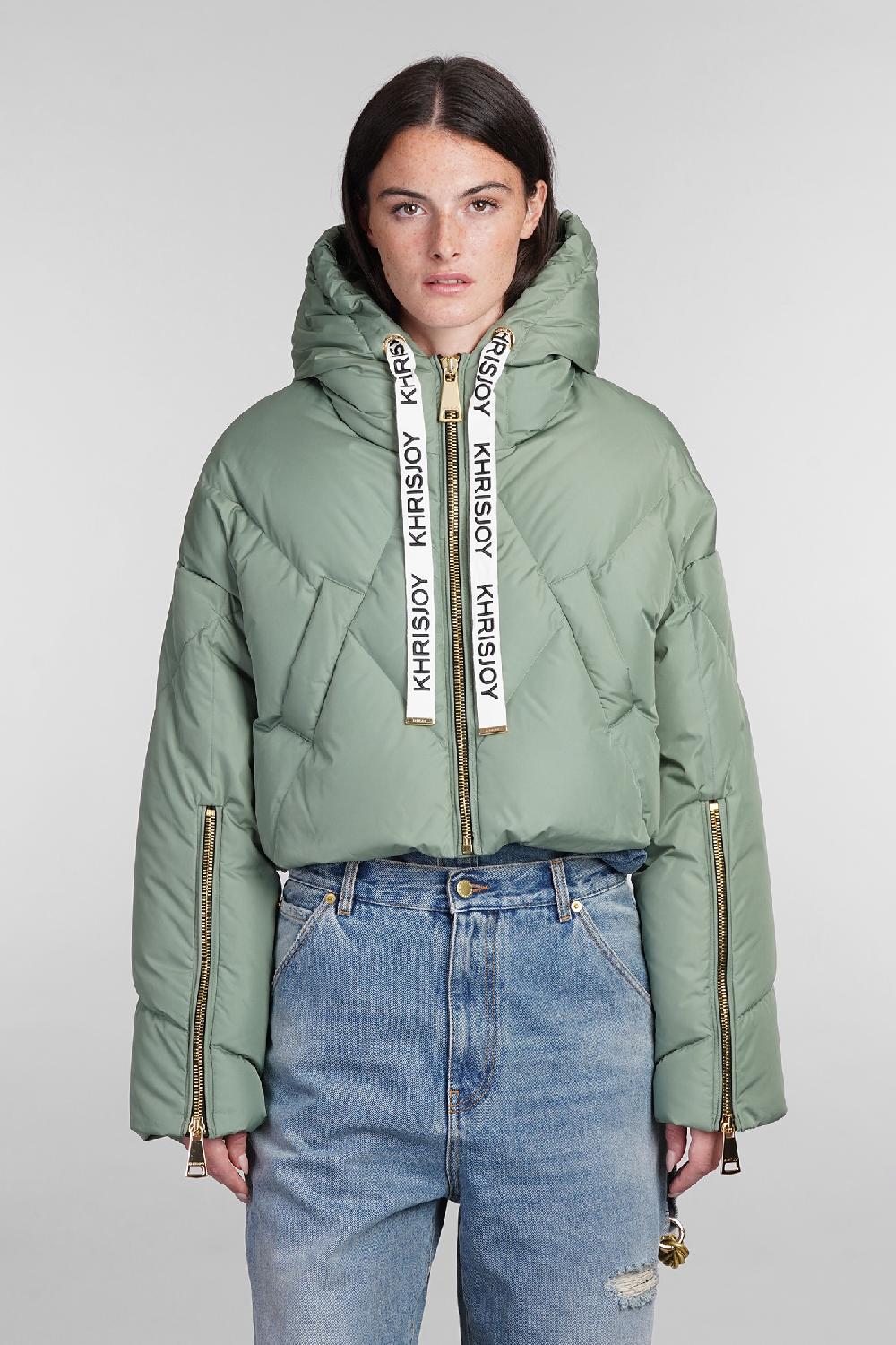 Deliberti Khrisjoy Piumino in poliestere verde cod. 402840 - Deliberti The Luxury Shopping Acquista Ora